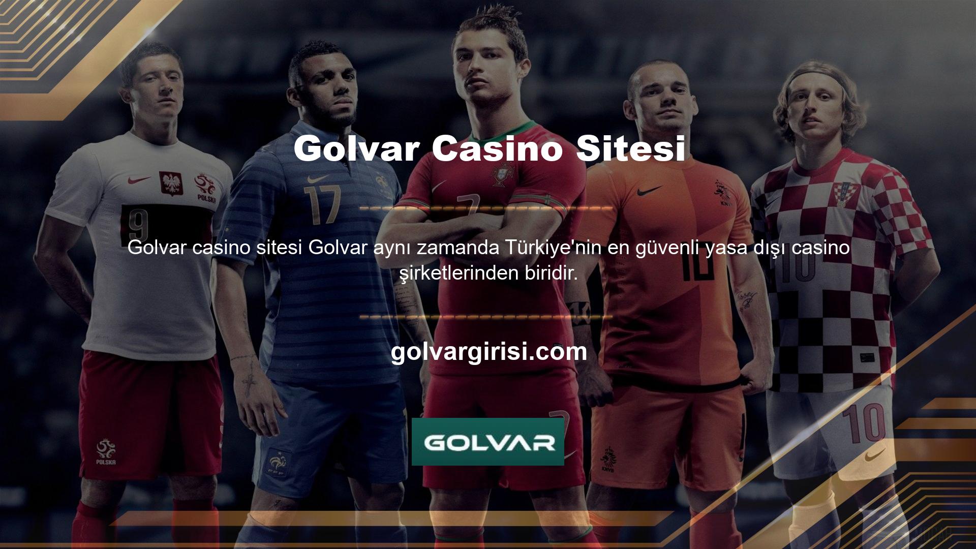 Golvar, casino oyuncularının çevrimiçi casino oyunları oynayabileceği en popüler sitelerden biridir